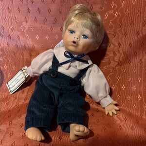 Doll with Blue Outfit